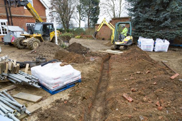 Drainage Ditch Digging in Foley