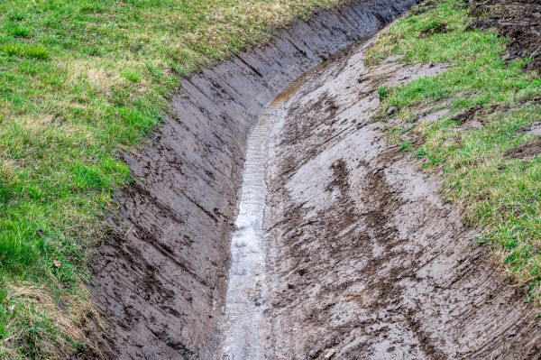 Cost of Drainage Ditch Construction in Foley