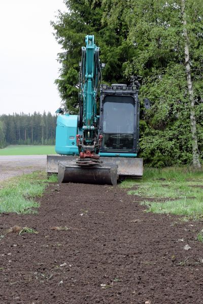 Backhoe Grading in Foley