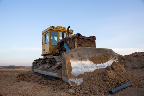 Bulldozer Land Grading in Foley