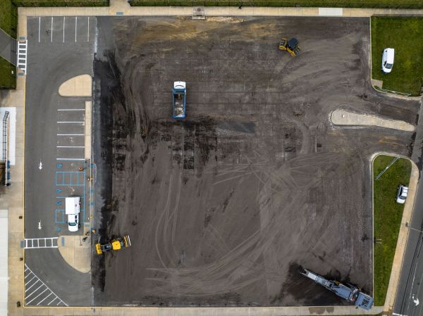 Parking Lot Excavation in Foley