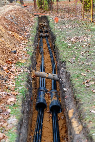 Electrical Line Excavation in Foley